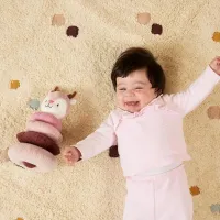 Apilable sonajero bebé Miniland | Juguete educativo