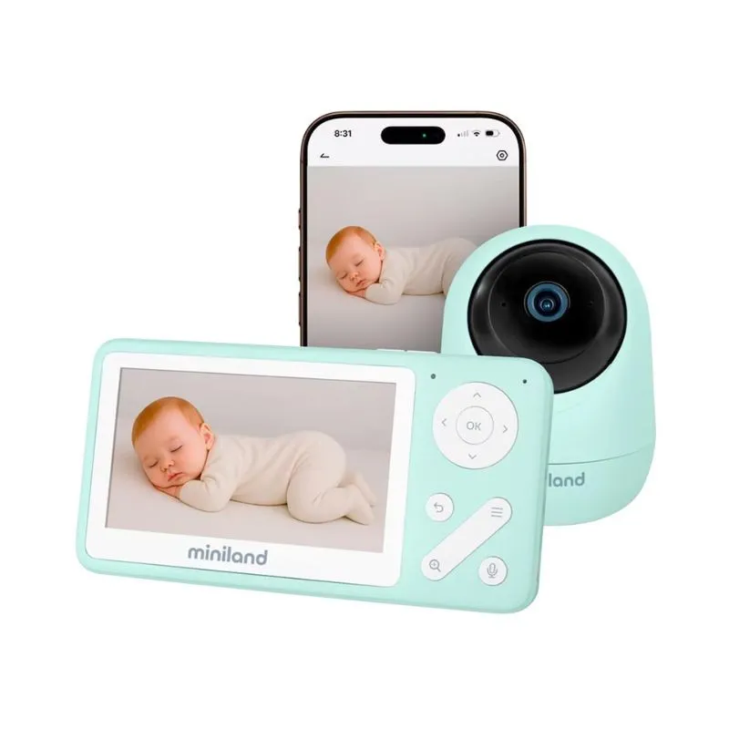 Miniland Digimonitor Anywhere | Vigilabebés con cámara WiFi