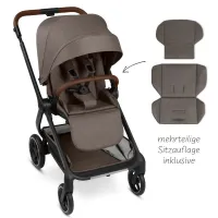 ABC Design City Life Cochecito de Bebé 2 Piezas Ligero y Compacto