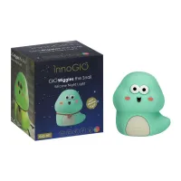 InnoGIO Luz Nocturna Bebé Oruga Silicona LED recargable