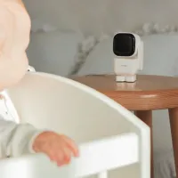 InnoGIO GIOSafety Robot Vigilabebés con Cámara, Pantalla y Visión Nocturna Bebé
