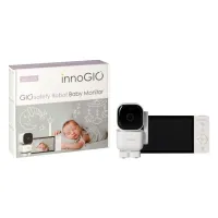 InnoGIO GIOSafety Robot Vigilabebés con Cámara, Pantalla y Visión Nocturna Bebé