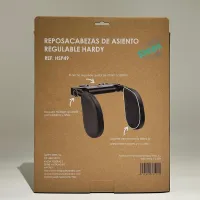 Happy Steps Reposacabezas de asiento para coche ajustable y acolchado