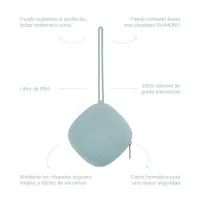 Guardachupete Diamond Nenina & Co | Porta chupete silicona