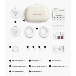 Momcozy M5 Sacaleches portátil todo en uno