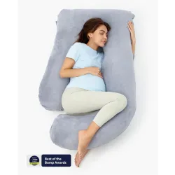 Cojín de Embarazo Momcozy | Almohada ergonómica maternidad