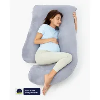 Cojín de Embarazo Momcozy | Almohada ergonómica maternidad