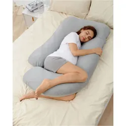 Cojín de Embarazo Momcozy | Almohada ergonómica maternidad