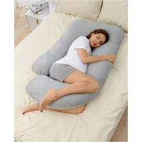 Cojín de Embarazo Momcozy | Almohada ergonómica maternidad