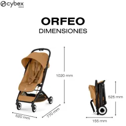 Cybex Orfeo Silla de Paseo Ligera y Compacta (2026)