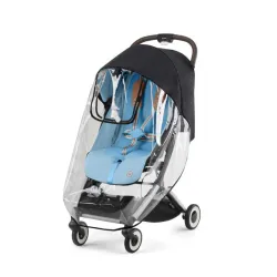 Cybex Orfeo Plástico de Lluvia Protector Transparente para Cochecito