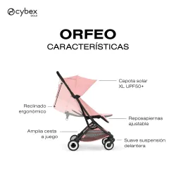 Cybex Orfeo con portabebés Cloud T y Adaptadores