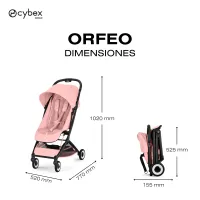 Cybex Orfeo con portabebés Cloud T y Adaptadores