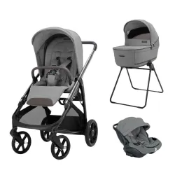 Inglesina Aptica Cochecito Tres Piezas 2026 Crystal Grey