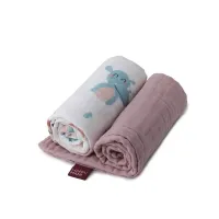 Happymami Muselinas Algodón Pack 2 unidades 60x60cm