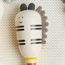 Miniland Zebra Rattle | Sonajero Sensorial para Bebé