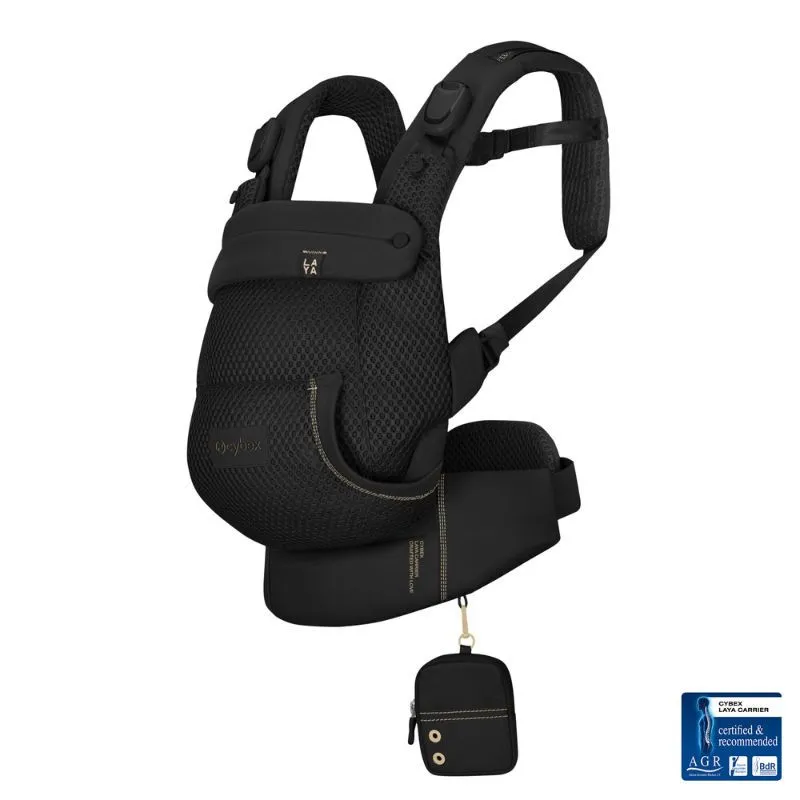 Cybex Laya Mochila portabebés Magic Black