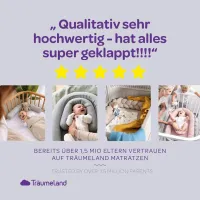 Träumeland Colchón Air | Colchón Transpirable para Cuna Colecho
