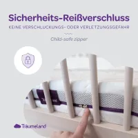 Träumeland Colchón Air | Colchón Transpirable para Cuna Colecho