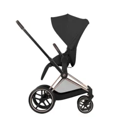 Cybex Priam Comfort Collection Duo 2026_Sepia Black_chasis Rosegold