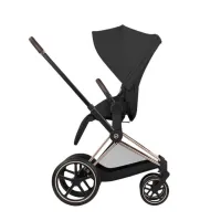 Cybex Priam Comfort Collection Duo 2026_Sepia Black_chasis Rosegold