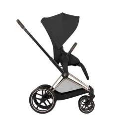 Cybex Priam Comfort Collection Duo 2026_Sepia Black_chasis Rosegold