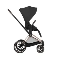 Cybex Priam Comfort Collection Duo 2026_Sepia Black_chasis Rosegold