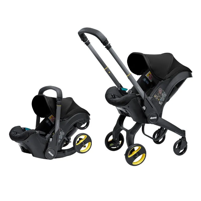 Doona I Silla de auto y silla de paseo Nitro Black