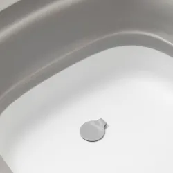 Twistshake Bañera plegablecon soporte Blanco