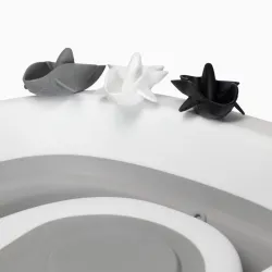 Twistshake Bañera plegablecon soporte Blanco