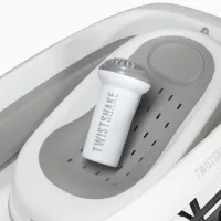Twistshake Bañera plegablecon soporte Blanco