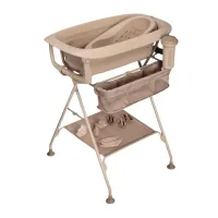 Twistshake Bañera plegablecon soporte Beige