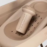 Twistshake Bañera plegablecon soporte Beige