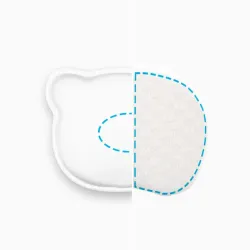 Ecus Kids Care® Pillow Mini Cojín antiplagiocefalia 30 x 25