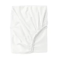 Bimbidreams Sábana Bajera Cuna 70/80 x140 cm Punto Blanco