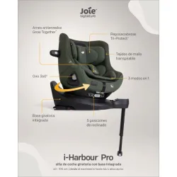 Joie Signature i-Harbour Pro Silla de coche 40-105 cm + Regalo