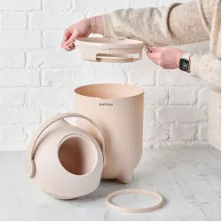 Nattou Dropy Contenedor de Pañales Beige