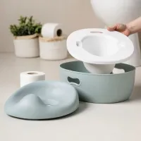 Nattou Potty Care Orinal evolutivo 3 en 1 Verde