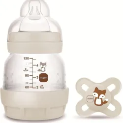 Mam Easy Start Anti-Colic Set de recien nacido Biberón y chupete