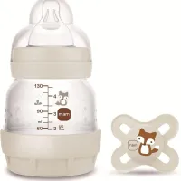 Mam Easy Start Anti-Colic Set de recien nacido Biberón y chupete