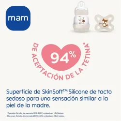 Mam Easy Start Anti-Colic Set de recien nacido Biberón y chupete