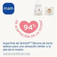 Mam Easy Start Anti-Colic Set de recien nacido Biberón y chupete