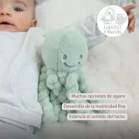 Doudou Pulpo Nattou Lapidou 22 cm | Peluche de apego