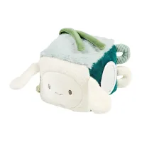 Nattou Cubo de actividades suave Lapidou - 18 cm Verde