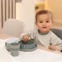 Olmitos Set de dos baberos con mangas