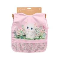 Kiokids babero impermeable con bolsillo Rosa