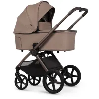 Venicci Upline 3 Cochecito Bebé 2 en 1 | Capazo Plegable Up2Go + Silla de Paseo