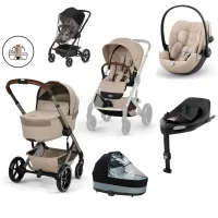 Pack Promo XL: Cybex Balios S Lux | Cochecito 3 en 1 + Capazo Plegable + Cloud G3