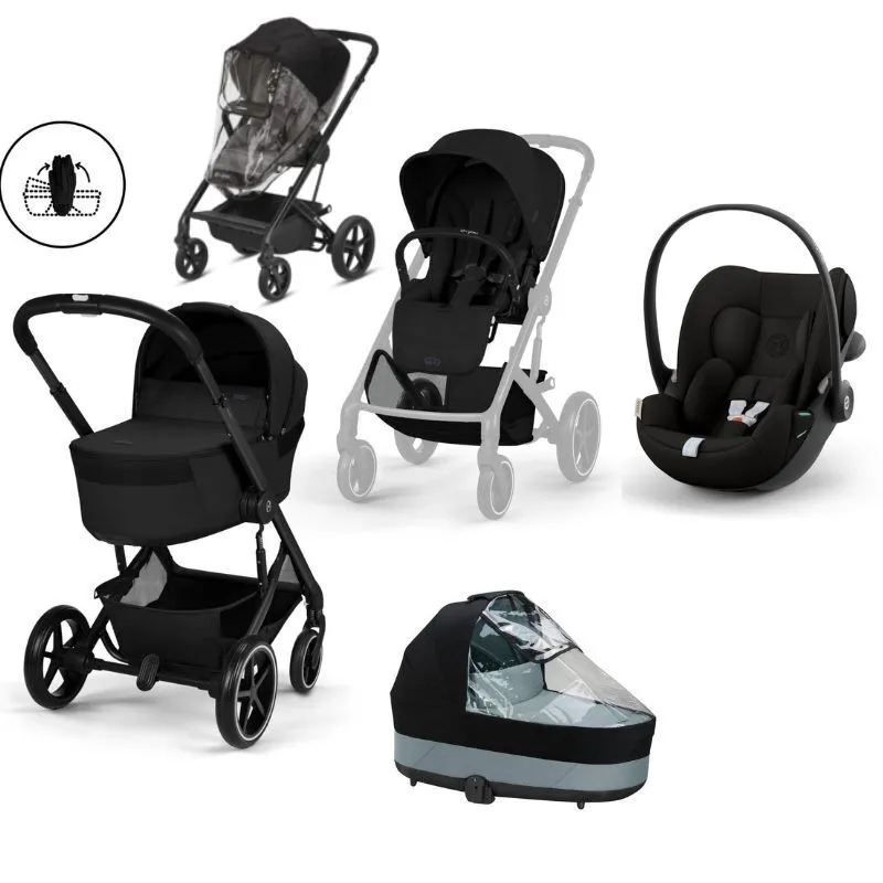 Pack Promo L: Cybex Balios S Lux | Cochecito 3 en 1 + Capazo Plegable + Cloud G3