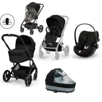 Pack Promo L: Cybex Balios S Lux | Cochecito 3 en 1 + Capazo Plegable + Cloud G3